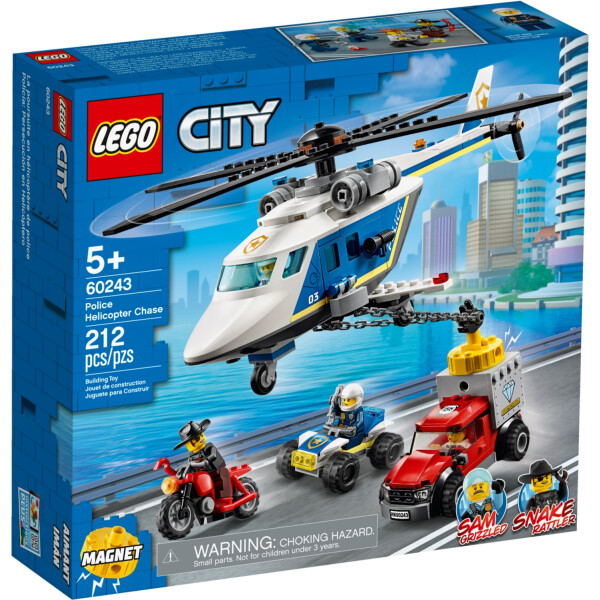 

LEGO® City Погоня на полицейском вертолёте (60243)
