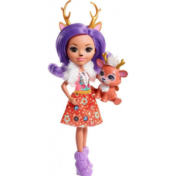 

Кукла Олень Данесса и Спринт Enchantimals Danessa Deer Doll with Sprint FNH23