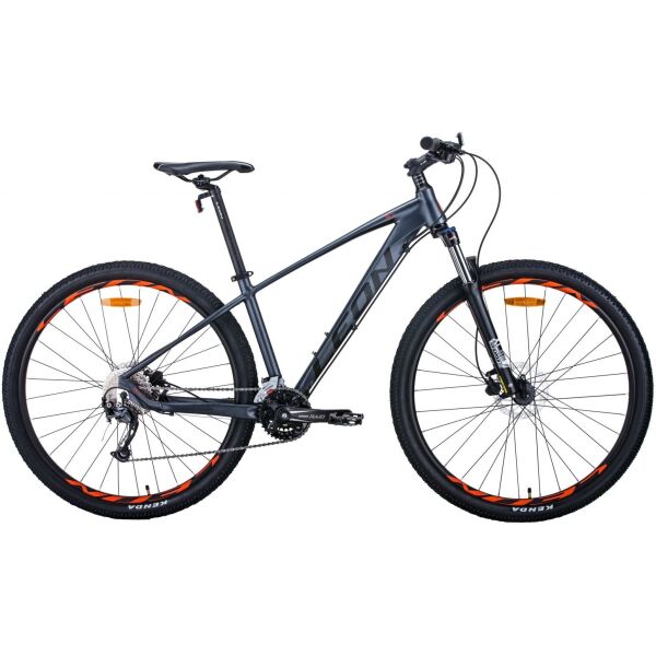 

Велосипед 29" Leon TN-70 HDD 19" графитовый с черным и оранжевым (м) (OPS-LN-29-107) 2021