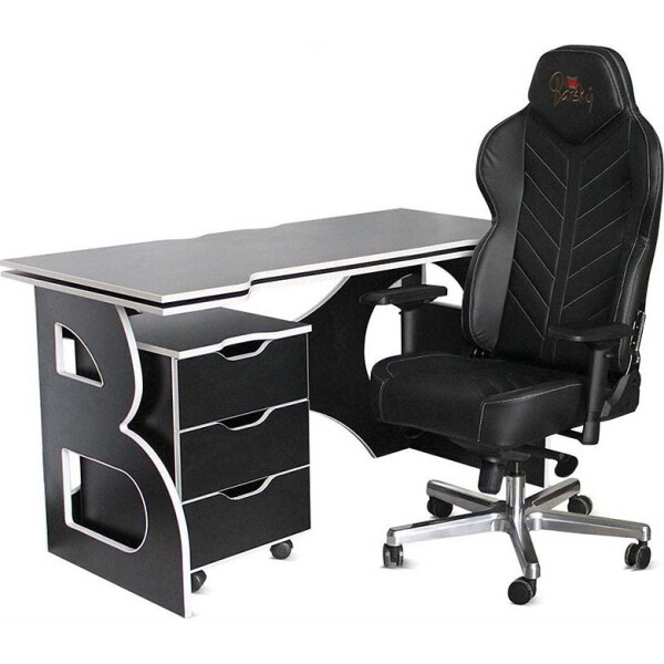 

Стол компьютерный Barsky Homework Game Black/White HG-06/GB-02/CUP-06