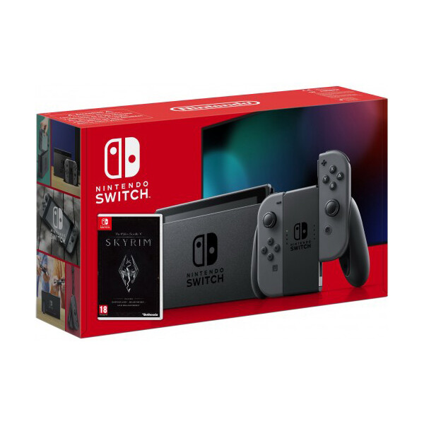 

Nintendo Switch Gray (Upgraded version) + Игра The Elder Scrolls V: Skyrim (русская версия)