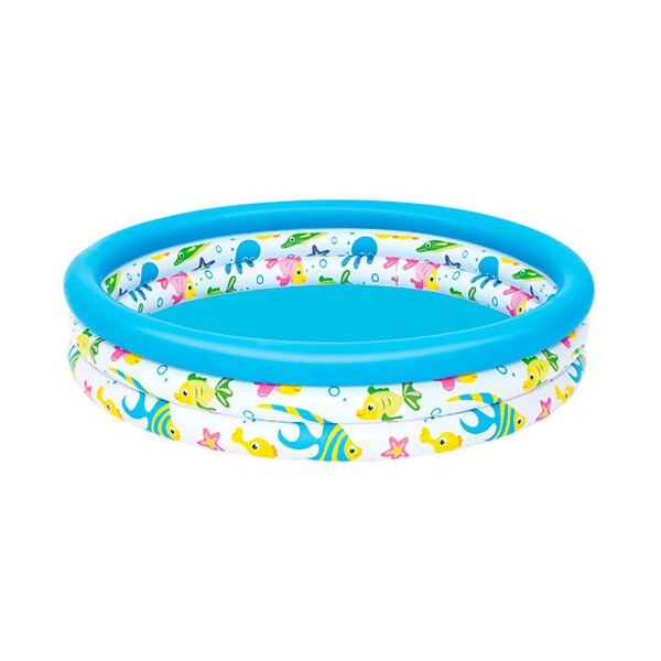

Бассейн детский Bestway 51009 122х25 см, 3 кольца (bc-by-291433)