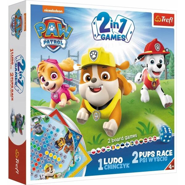 

Настольная игра Trefl Лудо. Собачьи гонки Nickelodeon (01896)