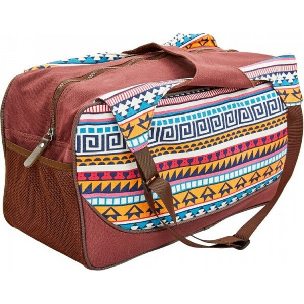 

Сумка для фитнеса и йоги Yoga bag KINDFOLK FI-8366-1 Orange/Blue