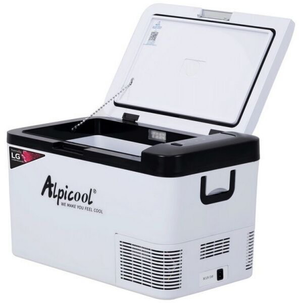 

Компрессорный автохолодильник Alpicool K25 (25 литров). Режим работы + 20 ℃ до -20 ℃. 12/24 / 220V