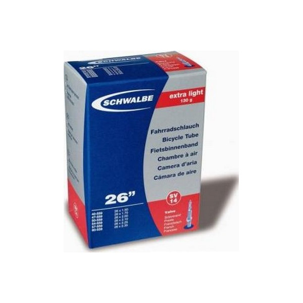 

26" (40/60x559) Schwalbe SV14 40мм Extra Light EK (TUB-D9-01)