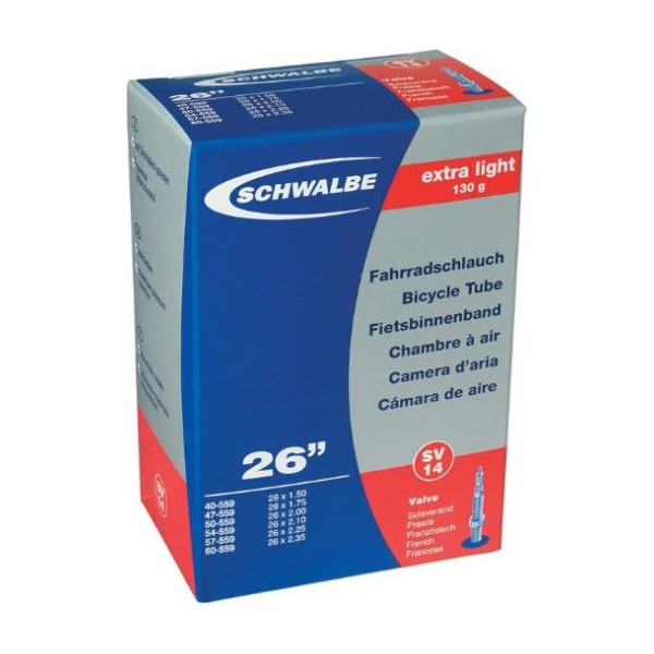

26" (40/60x559) Schwalbe SV14 60мм Extra Light EK (TUB-H6-01)