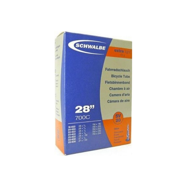 

28" (18/25x622/630) Schwalbe SV20 40мм Extra Light EK (TUB-F1-03)