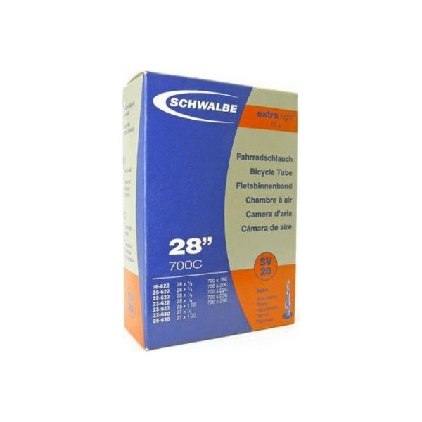 

28" (18/25x622/630) Schwalbe SV20 60 мм Extra Light EK (TUB-F2-01)
