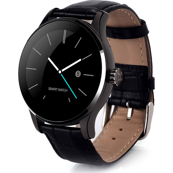 

Смарт-часы Lemfo K88H leather Black