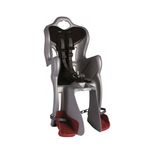 

заднее Bellelli B1 Сlamp (на багажник) до 22кг, серебристое с чёрной подкладкой (SAD-25-57)
