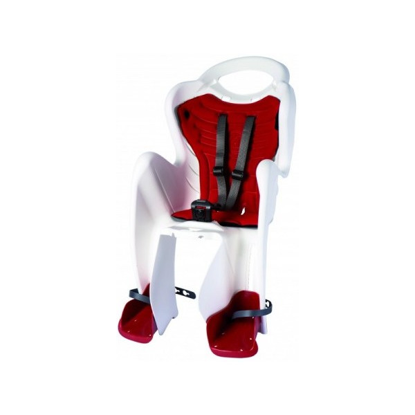 

заднее Bellelli Mr Fox Relax B-fix до 22кг, белое с красной подкладкой (SAD-28-51)