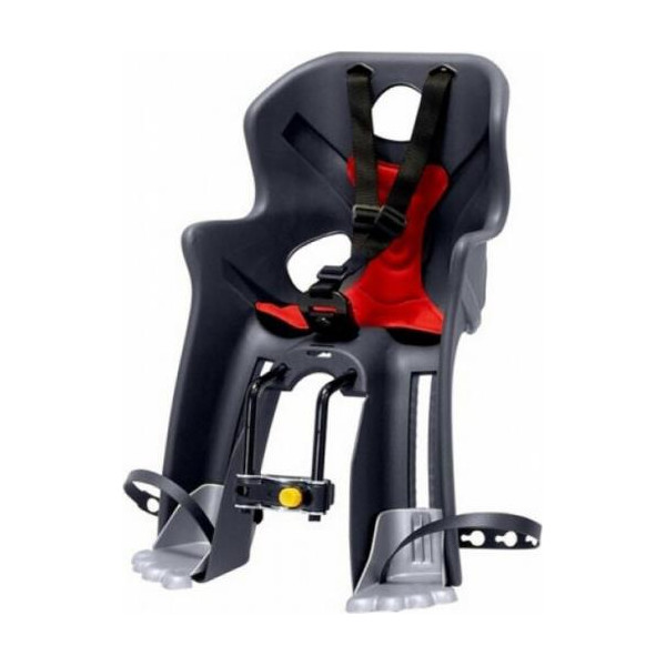 

переднее Bellelli Rabbit Handlefix до 15кг, серое с красной подкладкой (SAD-25-90)