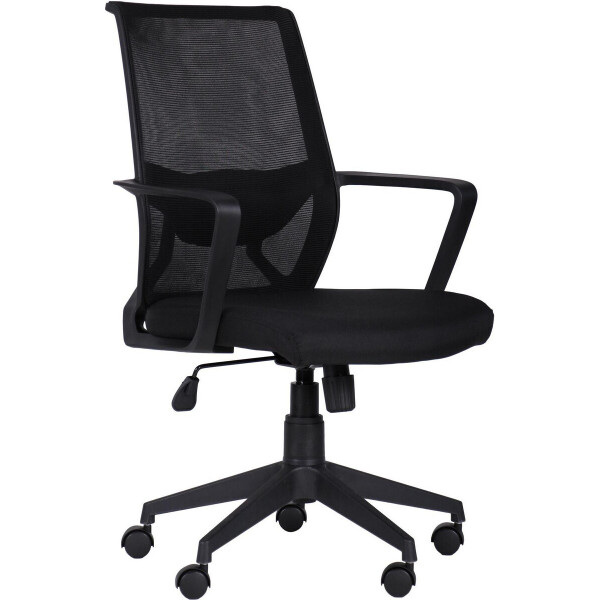 

Кресло AMF Tin сиденье Саванна nova Black 19/спинка Сетка SL-00 черная