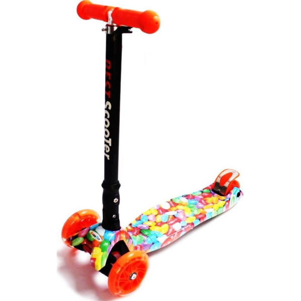 

Самокат Scooter Maxi S976 Print Карамель