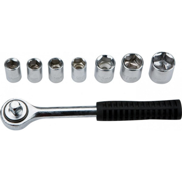 

Набор торцевых головок с трещоткой Top Tools 38D142