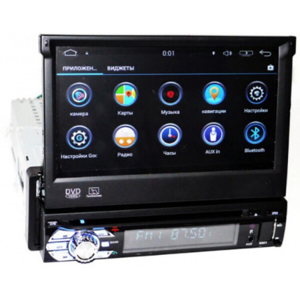 

Pioneer 1Din Dvd-9501 Android Gps С Выезжающим Экраном (Ml)