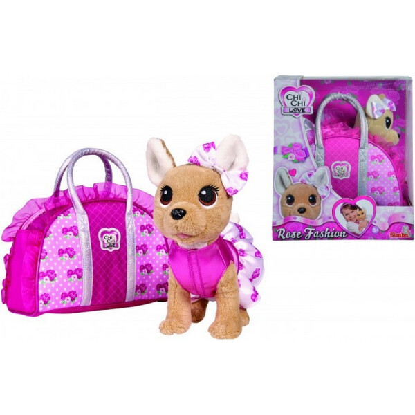 

Собачка SIMBA TOYS CCL Чихуахуа Розовая мода с сумочкой (5893346)
