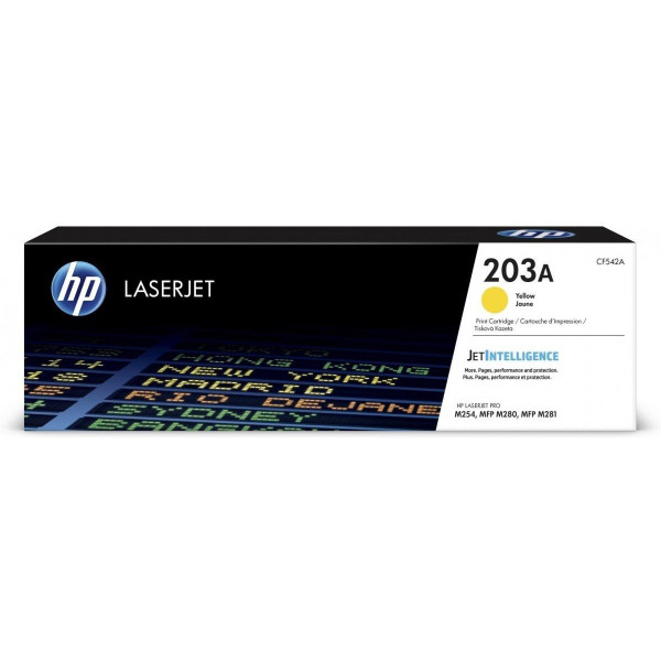 

Картридж HP CF542A 203A Yellow
