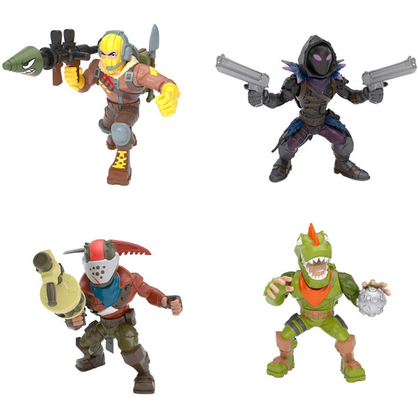 

Набор игровых фигурок Fortnite – РАПТОР, ВОРОН, РЕКС, ПОВЕЛИТЕЛЬ РЖАВЧИНЫ (63519)