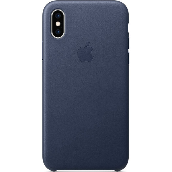 

Apple Leather Case для iPhone XS Midnight Blue (MRWN2ZM/A)