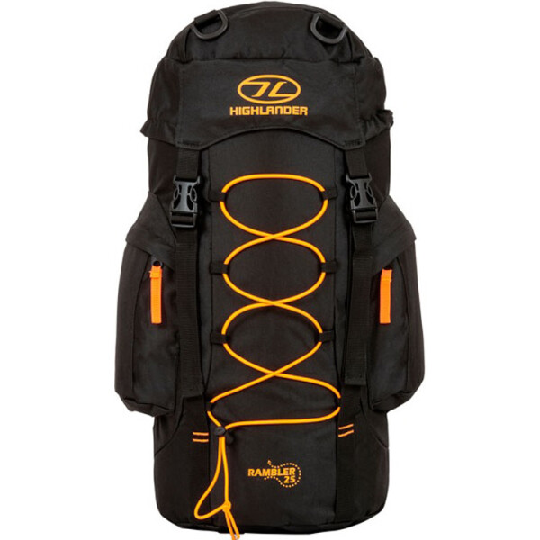 

Рюкзак туристический Highlander Rambler 25 Black/Orange (927533)
