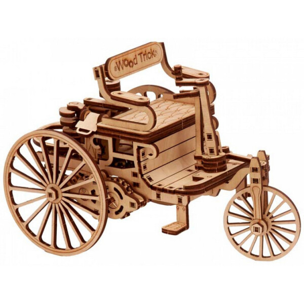 

Первый автомобиль, механический 3D-пазл, Wood Треск