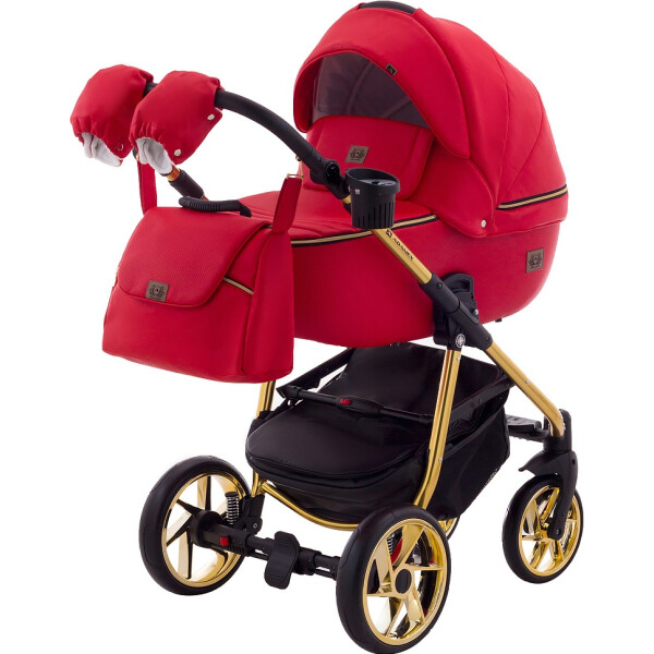 

универсальная 2 в 1 Adamex Hybryd Plus Polar (Gold) Кожа 100% BR313 красный кожа (выдавленная точка) - красный кожа