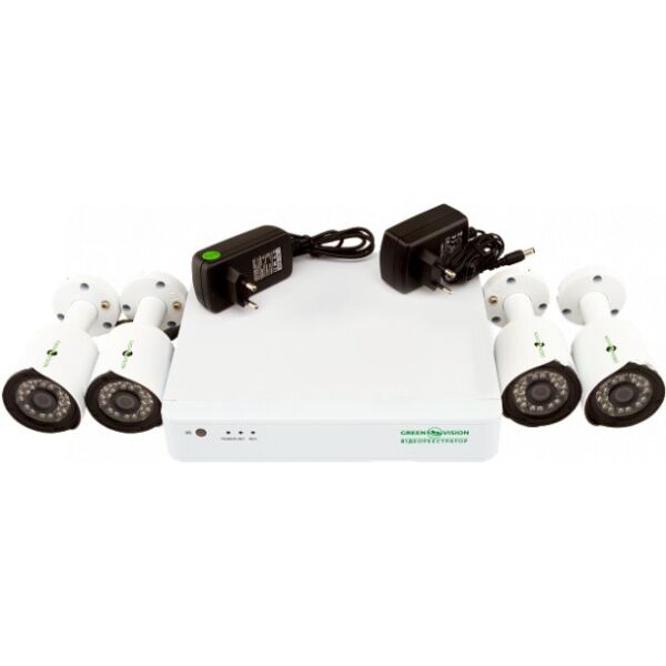 

Комплект видеонаблюдения Green Vision GV-K-S13/04 1080P
