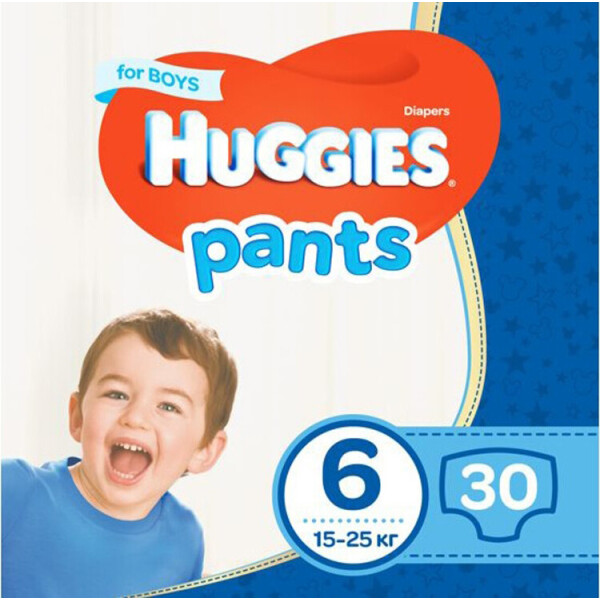 

Подгузники-трусики Huggies Pant 6 (15-25 kg) Jumbo 30 Boy (5029053564302)