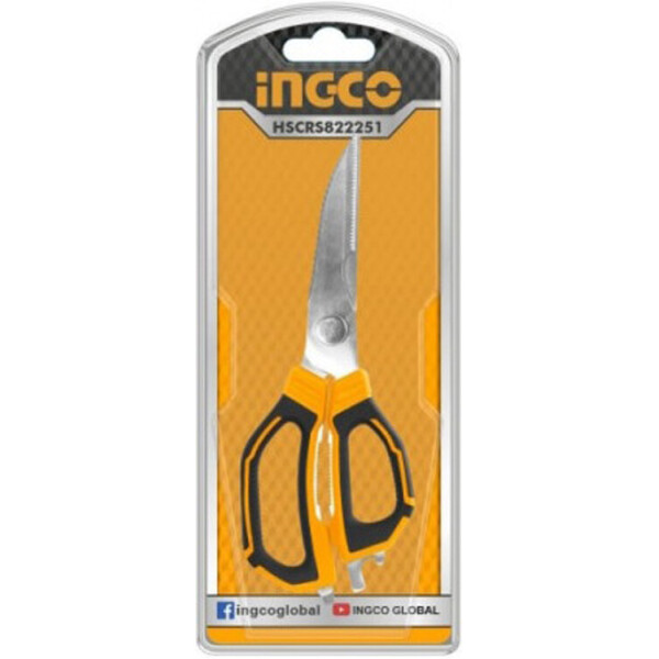 

Ножницы универсальные Ingco 225 мм (HSCRS822251)