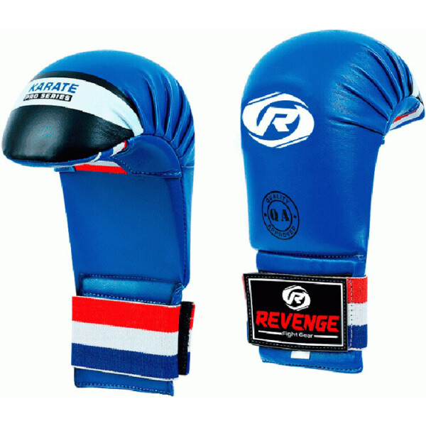 

Перчатки для каратэ EV-22-2202 / PU (M синие) (К00018684)