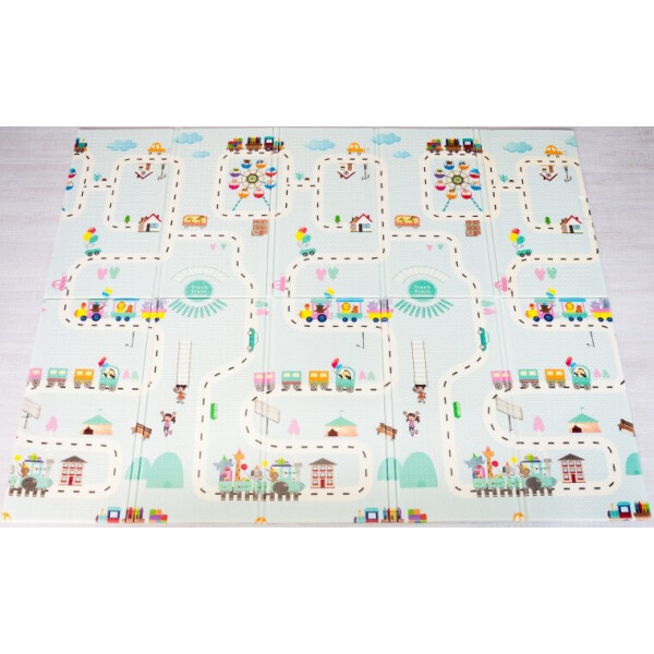 

Двухсторонний складной детский коврик-игрушка Sticker Wall 2,00 x 1,50 м. Толщиной 1см. Ростомер-Аттракцион Развивающий, Экологичный, Износостойкий, Безопасный Разноцветный