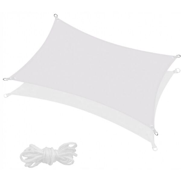 

Тент-парус теневой для дома, сада и туризма Springos 4 x 3 м Grey (SN1035)