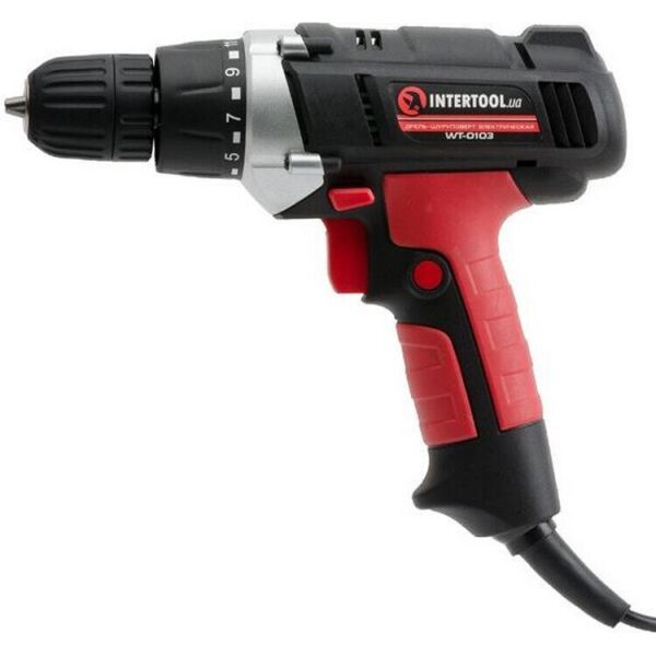 

Шуруповерт INTERTOOL 400 Вт (WT-0103)