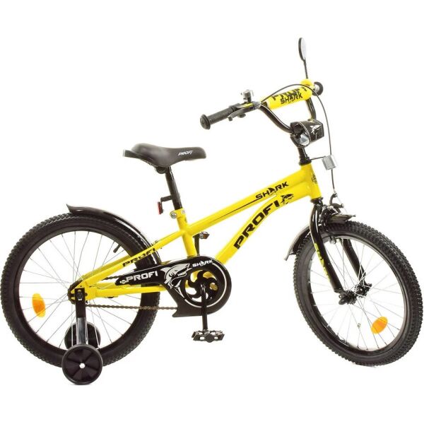 

Велосипед детский 2-х кол. 18д. PROF1 Y18214 Shark (yellow/black) (24079)