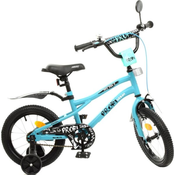 

Велосипед детский 2-х кол. 14д. PROF1 Y14253 Urban (turquoise) (24074)