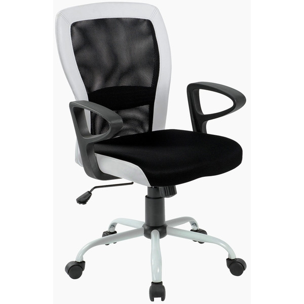 

Кресло Office4You LENO Black-white (27785)