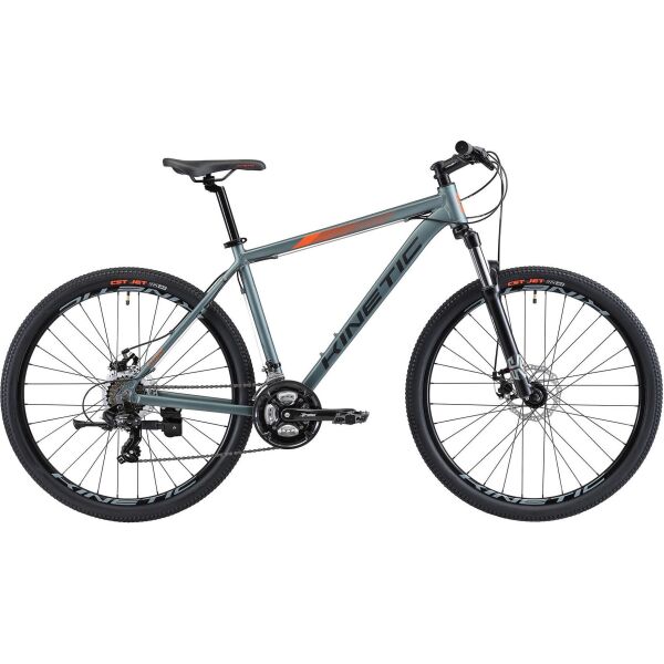 

Велосипед KINETIC 27.5" STORM 17" Серо-оранжевый (21-259)2021