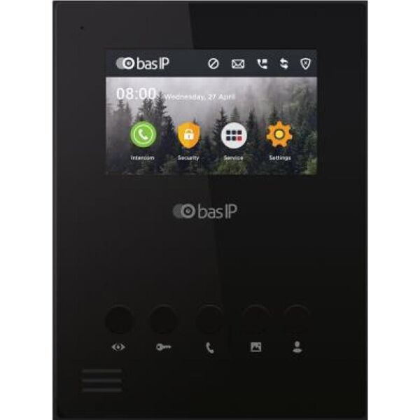 

Видеодомофон Bas-IP AU-04LA Black (AU-04LA_B)