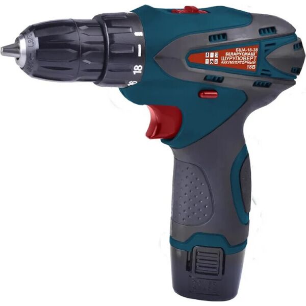 

Шуруповерт Беларусмаш БША-18-38 с набором инструментов