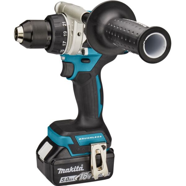 

Аккумуляторная дрель-шуруповерт Makita DDF486RTJ LXT, 18В, 5Ач х 2 шт, DC18RC, Makpac