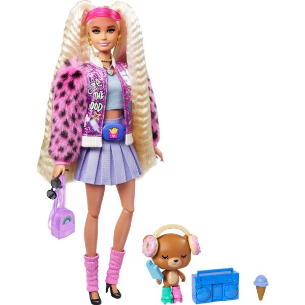 

Кукла Barbie Экстра с двумя хвостиками (GYJ77)