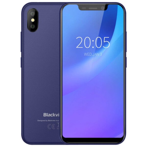

Blackview A30 2/16GB Blue (6931548305552)