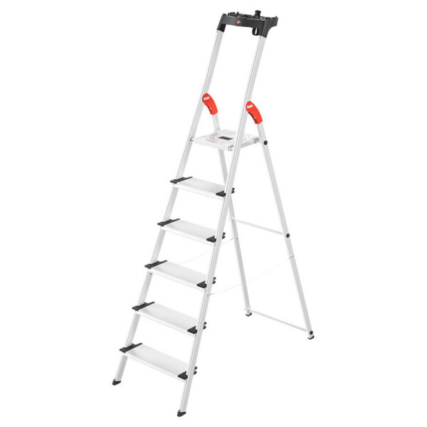 

Стремянка Hailo алюминиевая, 6 ступеней, L80. 8040607