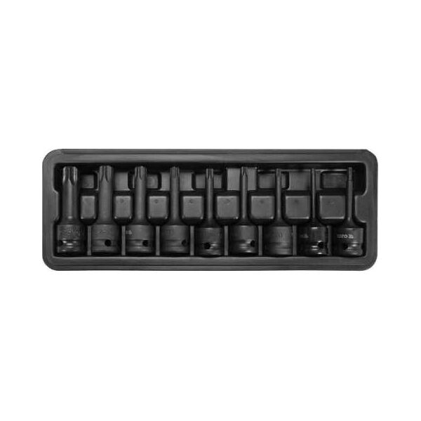 

Набор ударных бит YATO torx 1/2", 9 шт. YT-10654