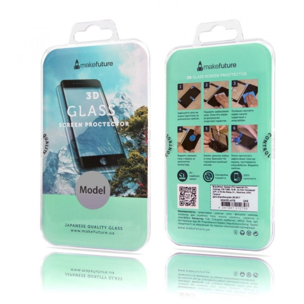 

Защитное стекло MakeFuture 3D White для Apple iPhone 7 Plus