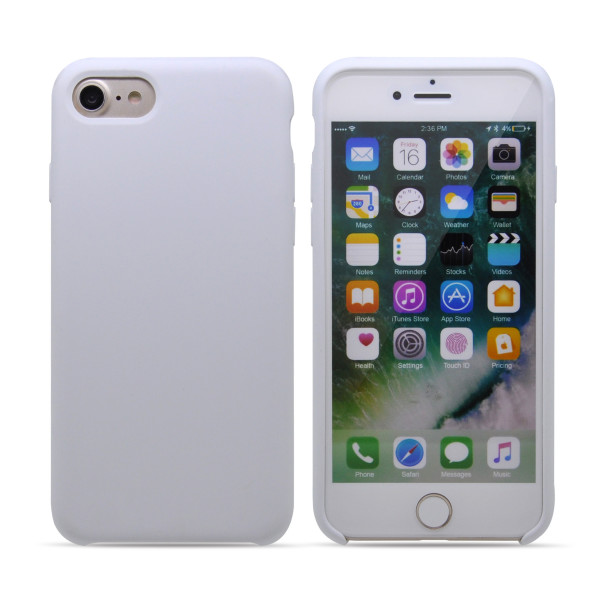 

Чехол Avatti Mela iPhone 7/8 / SE2 Aqua silicone белый