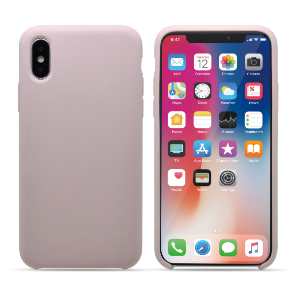 

Чехол Avatti Mela Aqua silicone Pink для iPhone X