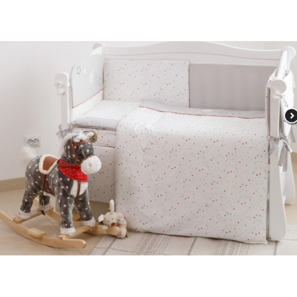 

Комплект постельного белья детский Twins Premium (7 элементов) Little Stars разноцветные (P-052)